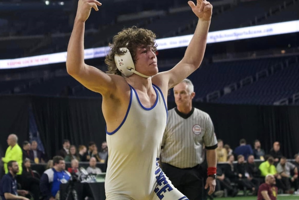 Blake Cosby looks to the stands during a match at Ford Field last season. 