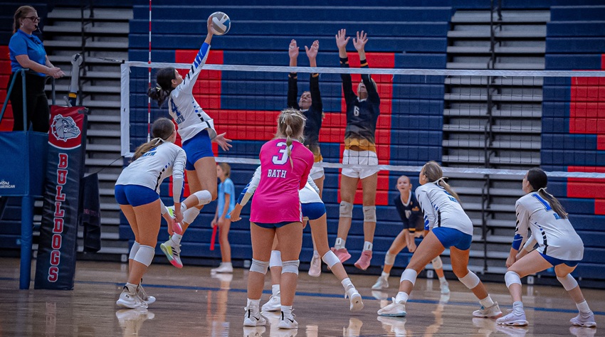 Bath takes on Ovid-Elsie on Sept. 23.