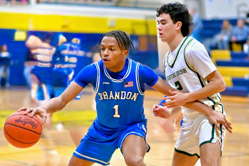 Pontiac Notre Dame Prep and Ortonville Brandon face off in a Division 2 District opener.